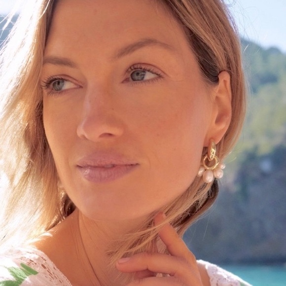 🌸NEW Mignonne Gavigan Margot Pearl Drop Earrings - Picture 2 of 5